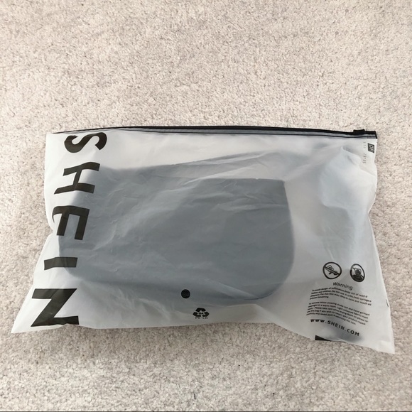 3 for $25⚡️SHEIN Black Croc Embossed Baguette Bag - Picture 7 of 8